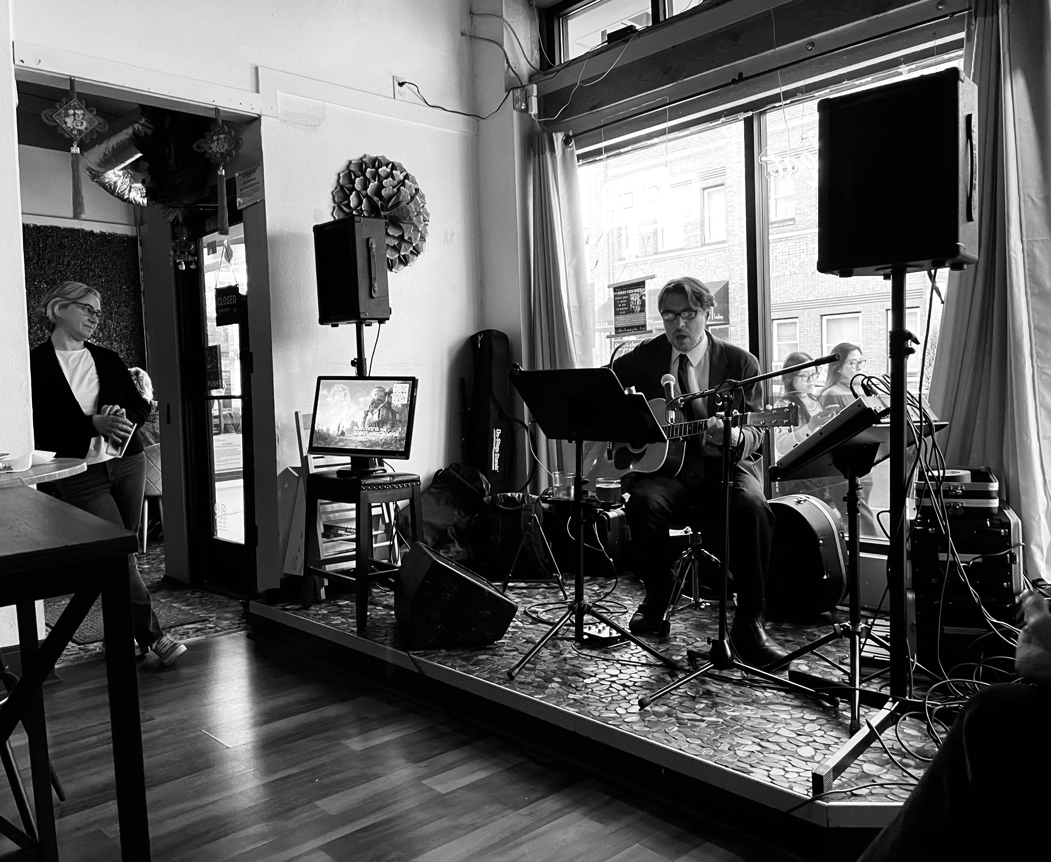 Performing at The Traveling Goat
