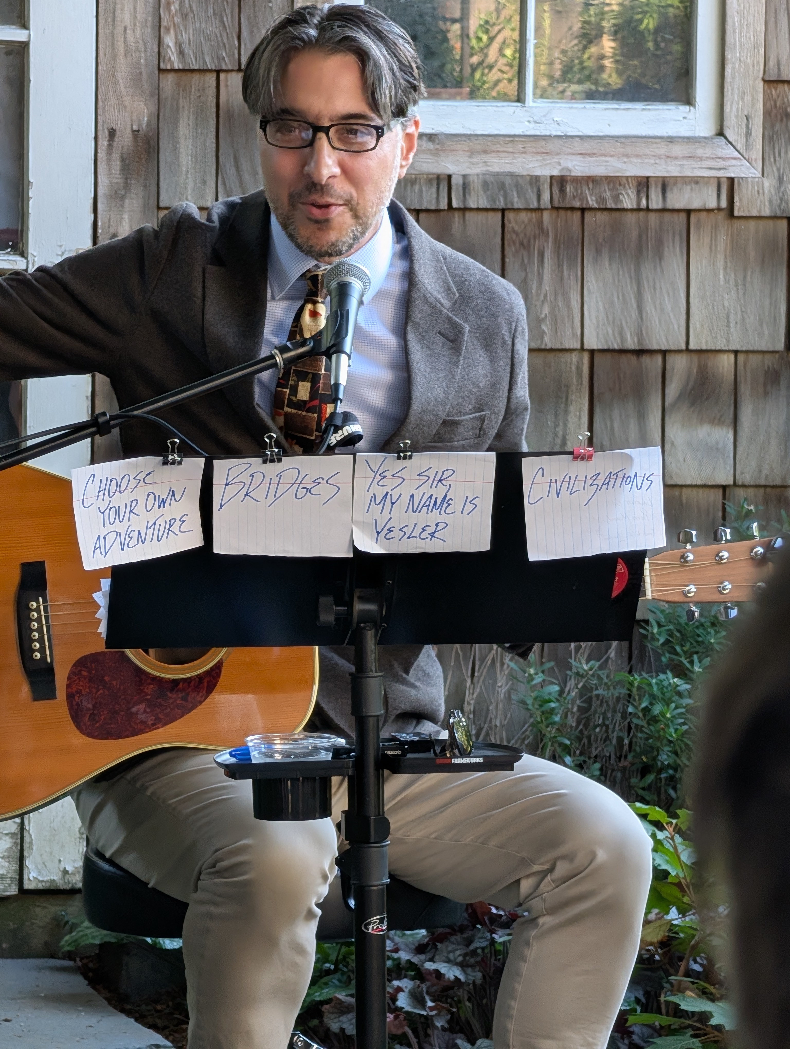 Storytelling at the mic